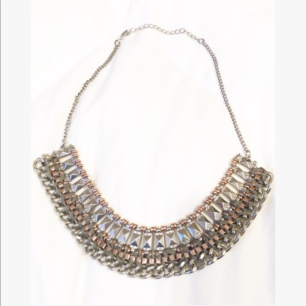Silver Statement Necklace